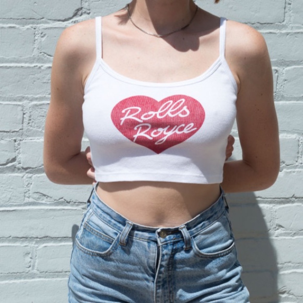 brandy melville graphic tank top